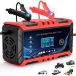Chargeur de batterie intelligent 6a 12v, mainteneur de chargeur batterie voiture, chargeur de batterie ...