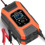 Chargeur de batterie intelligent pour voiture et moto : entretien et r�paration automatiques de la batterie ...