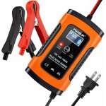 Chargeur, booster et c�bles de d�marrage 12v 5000ma enti�rement chargeur de batterie automatique / mainteneur ...
