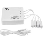 Chargeur hub intelligent 6 en 1 pour batterie drone dji mavic air avec double interface usb (prise us) ...