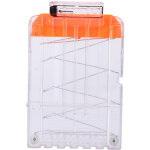 Chargeur de rechange pour pistolet � fl�chettes, clip transparent pour 6 balles souples, accessoire de ...