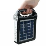 Chargeur usb de syst�me de g�n�rateur de stockage d'�nergie de panneau solaire rechargeable portatif ...