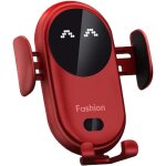 Chargeur de voiture sans fil, capteur infrarouge universel, support de t�l�phone portable, 10 w, charge ...