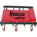 Chariot de garage pliable 6 roues pivotantes drakkar equipement - 15392