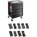 Chariot d'atelier facom roll. 6gm3 avec 6 modules