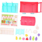 Chariot de courses jouet lumineux musical pour enfants, panier � fruits mini pour filles et gar�ons de ...