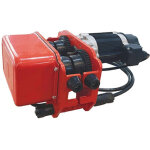 Chariot porte palan motoris� - charge max 1000kg - compatible palan vst - triphas� - atelier, chantier ...