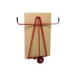 Chariot porte panneaux 300kg - roues caoutchouc - 800000071