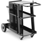 Chariot poste à souder pro support bouteille de gaz max 65kg 108x44x79cm - stamos Chariot poste à souder pro support bouteille de gaz max 65kg 108x44x79cm - stamos