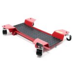 Chariot roulant range moto aide man?uvre et stationnement 60 cm support rail bquille