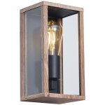 Charlois - applique murale - 1 lumi�re - h 26 cm - naturel - rustique - �clairage ext�rieur - garage ...