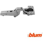 Charni�re blum � visser pour porte �paisse - [choix:charni�re seule b. coud� 9mm]