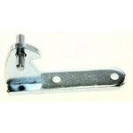 Charniere centrale silver pour refrigerateur indesit