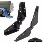Charni�re de meuble r�glable, lit pliant, joint de canap� paresseux, m�canisme d'angle � 3 positions, ...