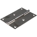 Rs pro - charnière type piano en inox, 100mm x 70mm x 2mm ( prix pour paquet de 2 ) Rs pro - charnière type piano en inox, 100mm x 70mm x 2mm ( prix pour paquet de 2 )