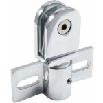 Vurahome - charni�re pivot de porte de douche en verre, xu, 1 pi�ce -