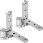 Charni�re pivotante, quincaillerie de porte pivotante, charni�re � 270 degr�s, pour portes de placard, ...