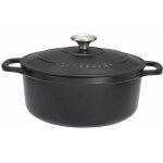Cocotte ronde en fonte maille 24cm noire sublime chasseur puc472401