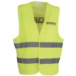 Chasuble de scurit cityguard jaune m - l