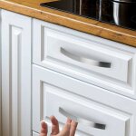 Vente chaude - lot de 16 poignee de meuble cuisine - chrom�es - poign�es de porte nickel bross� poignee ...