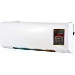 Chauffage et climatiseur portable 2 en 1, fixation murale ou bureau, minuterie, t�l�commande, pour chambre ...