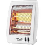 Adler - chauffage quartz 2 niveaux de chauffage 400 / 800w ad7709