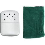 Chauffe - mains portable rechargeable en alliage de zinc, double face, mini chauffage de poche