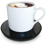Chauffe - tasse �lectrique chauffe - tasse � caf� - chauffe - tasse de bureau intelligent avec 2 r�glages ...