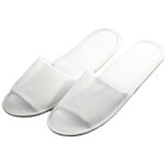 Chaussons en polaire antid�rapants �pais pour maison, h�tel, voyage et invit�s