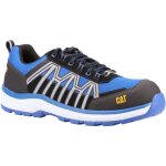 Chaussures de s�curit� basses ? caterpillar charge bleu s3 hro src ? microfibre & maille ? sans m�tal ...