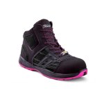 Chaussure de s�curit� femme noire haute hot eris logistique industrie s3 sra esd - gaston mille - erhn3 ...