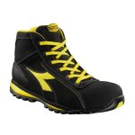 Chaussures de s�curit� hautes glove ii high s3 sra hro noir / jaune p35 diadora spa - 701. 170234