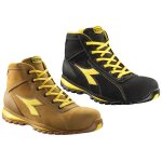 Chaussures de s�curit� hautes glove ii high s3 sra hro noir / jaune p45 diadora spa - 701. 170234