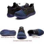 Chaussure de securit� homme femme bottes travail chantiers industrie sneakers protection embout en acier ...