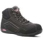 Chaussures de sécurité montantes femme coverguard rubis s3 sra hro noir / rose 38 Chaussures de sécurité montantes femme coverguard rubis s3 sra hro noir / rose 38
