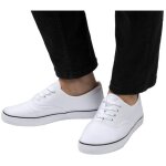 Chaussures en toile - 44 - blanc