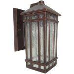 Chedworth - lanterne murale extrieure  1 ampoule bronze clair ip44, e27 - elstead