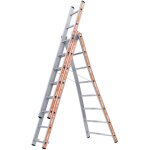 Tubesca comabi - echelle pronor transformable 3 plans - 6m84 - 3x10 Tubesca comabi - echelle pronor transformable 3 plans - 6m84 - 3x10