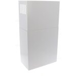Chemin�e hotte verso 40 / 78cm kcqan00b ? blanc ? largeur 34, 9cm ? installation rapide pour extraction ...