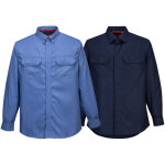Chemise bizflame plus - taille 4xl - marine - portwest
