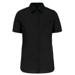 Chemise manches courtes femme kariban noir s Chemise manches courtes femme kariban noir s