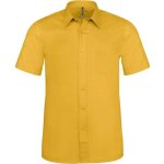 Chemise manches courtes kariban jaune 5xl