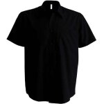 Chemise manches courtes kariban noir l