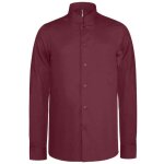 Chemise de travail col mao manches longues kariban bordeaux m Chemise de travail col mao manches longues kariban bordeaux m