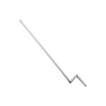 Cherubini - manivelle complete Ø13 lg1300 (blanc ral9016) Cherubini - manivelle complete Ø13 lg1300 (blanc ral9016)