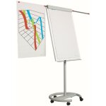 Vivol - chevalet 72 x 105 cm - tableau blanc - magntique - mobile