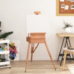 Chevalet 81x121x173 cm bois de h�tre massif vidaxl