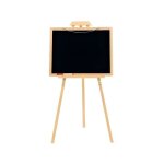 Chevalet cratif en bois jeujura ardoise rversible et a suspendre - lettres aimantes et accessoires ...