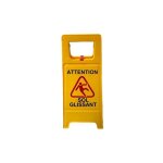 Chevalet de signalisation sol glissant Chevalet de signalisation sol glissant