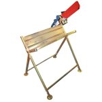 Chevalet de trononnage en acier galvanis avec mcanisme de fixation de la trononneuse - largeur:92 ...